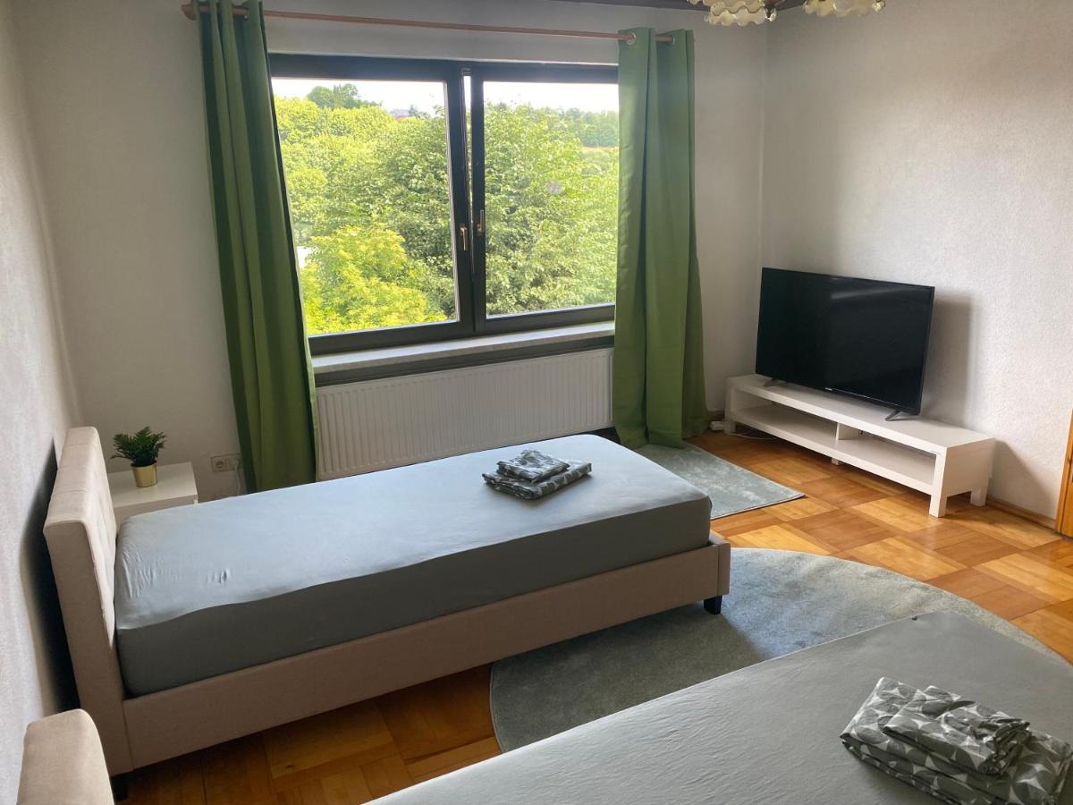Ruhige Ferienwohnung Dreihansen Lößnitz エクステリア 写真